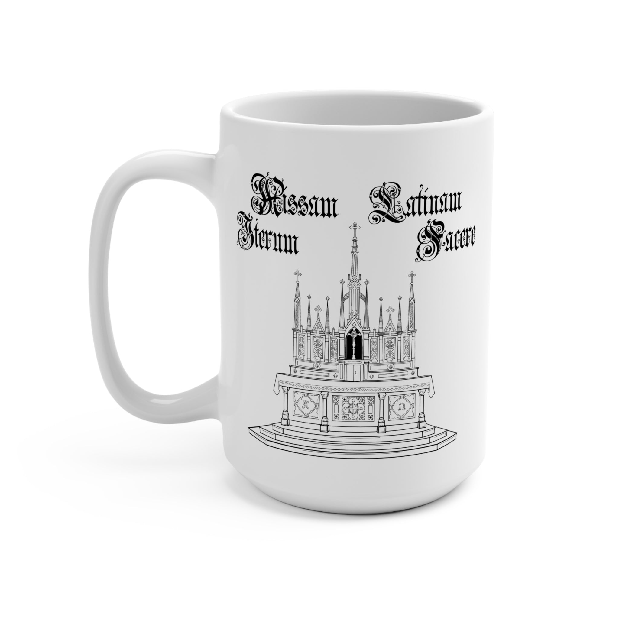 "Make Mass Latin Again" Ceramic Mug