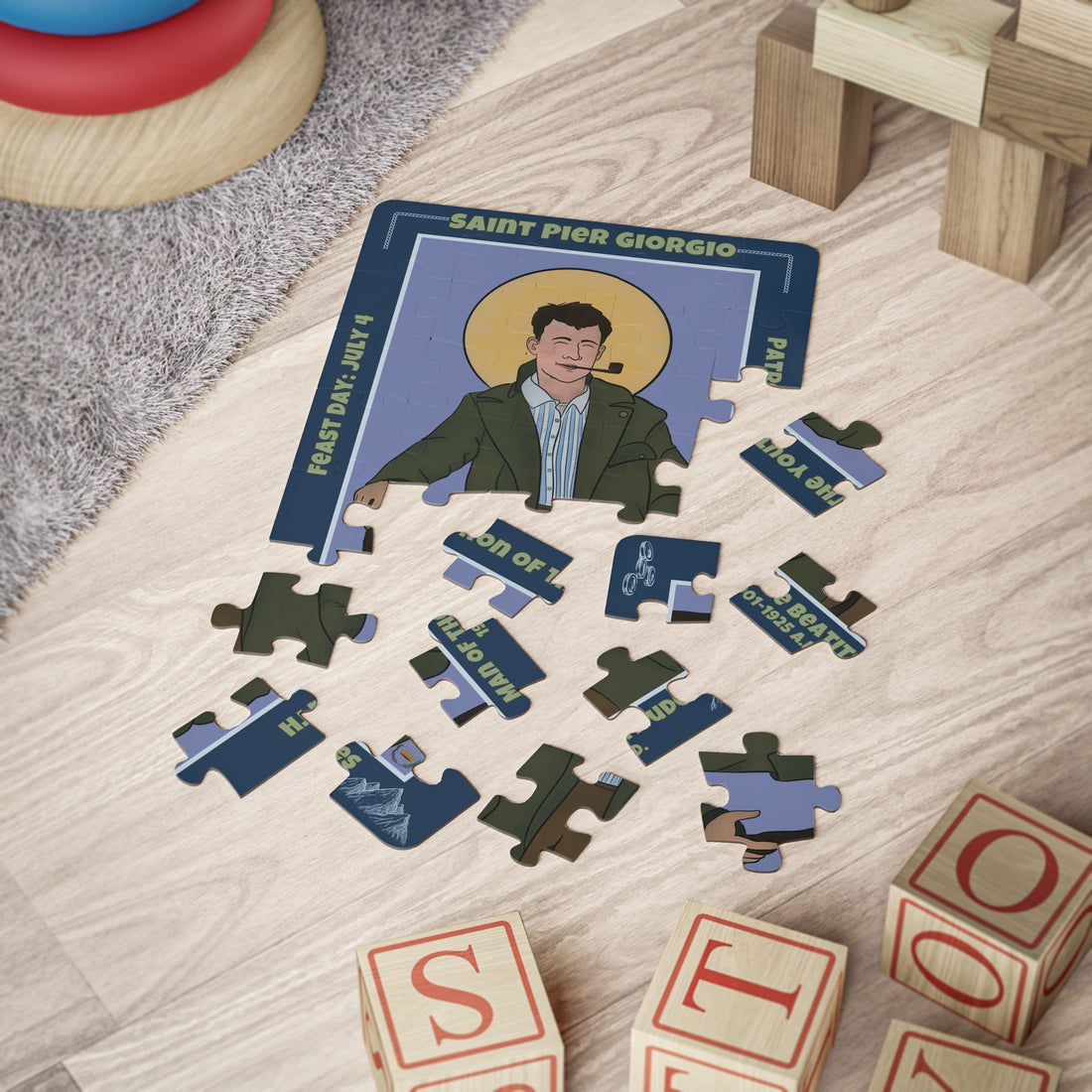 St. Pier Giorgio Frassati 30-Piece Children's Puzzle