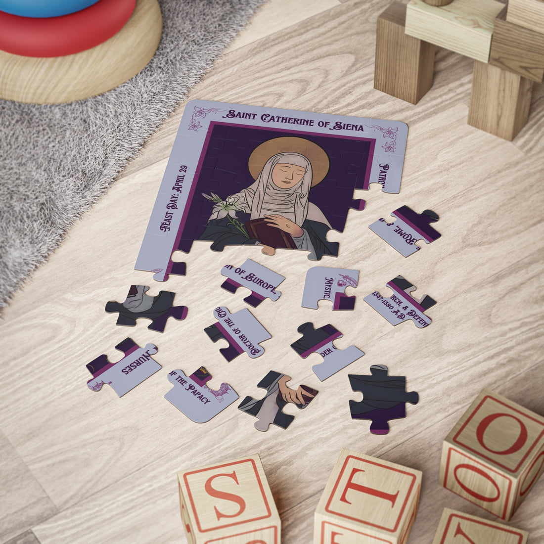 St. Catherine of Siena 30-Piece Children's Puzzle