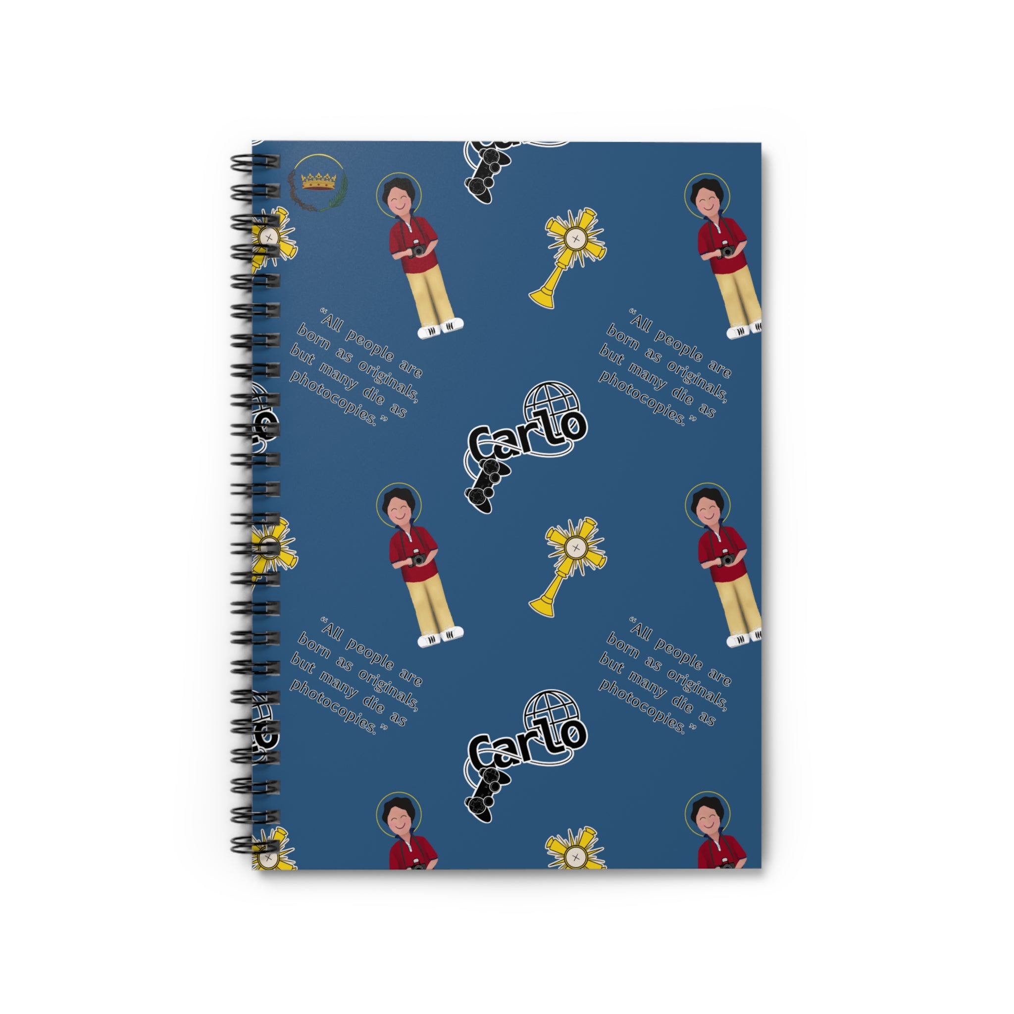 St. Carlo Acutis Spiral-Bound Notebook