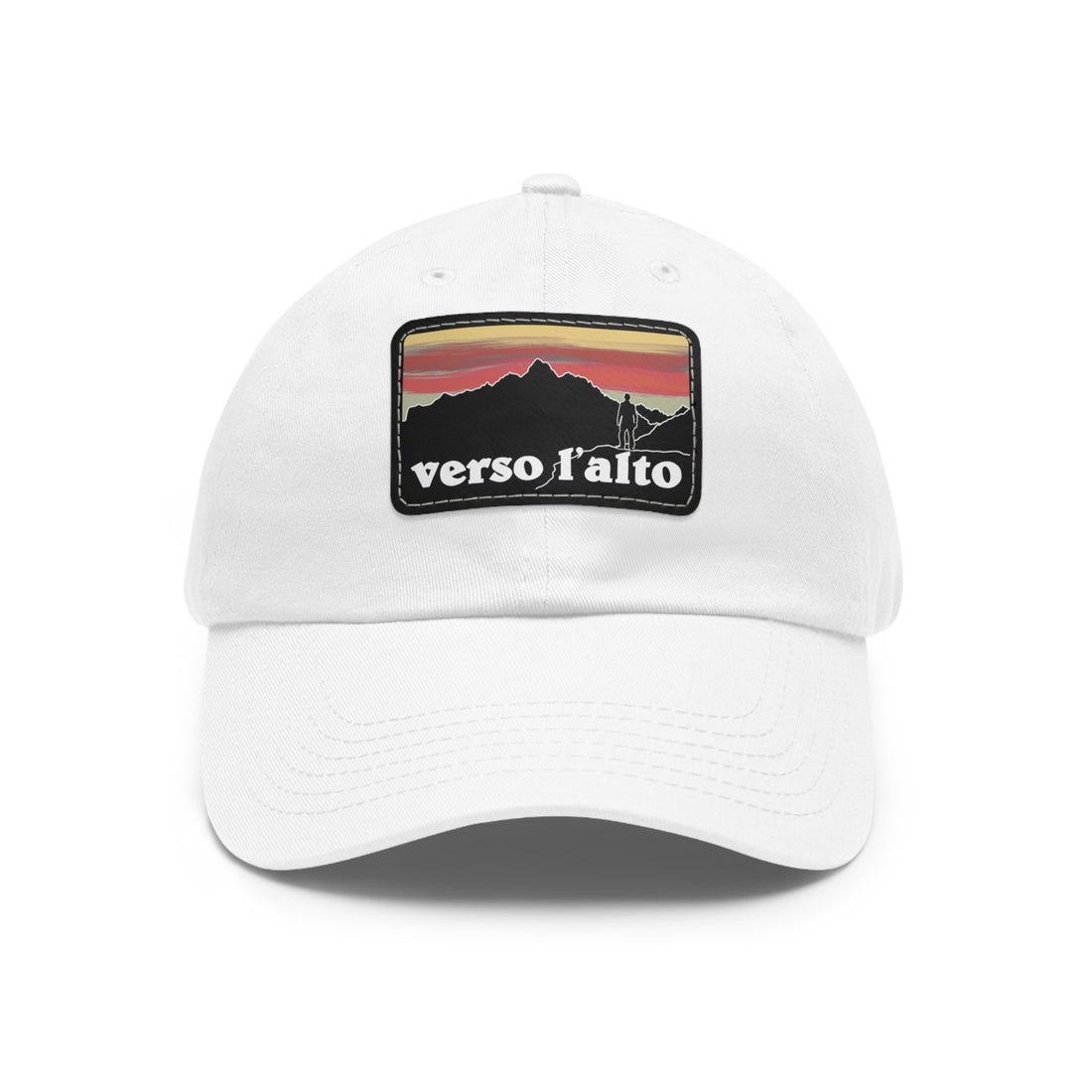 Verso L'Alto Hat with Leather Patch (Rectangle)