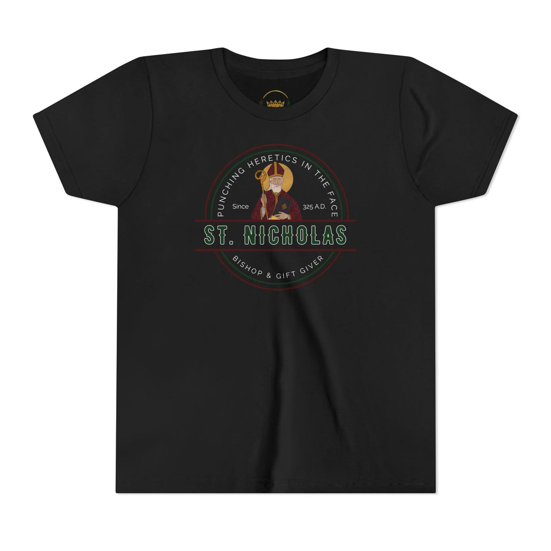 St. Nicholas T-Shirt (Youth Sizes) - Barrel Branding Style