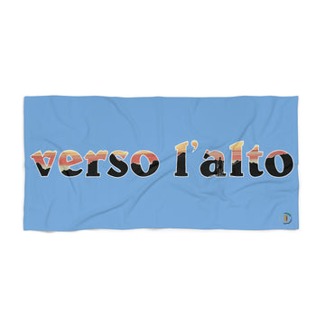 Verso L'Alto Beach Towel - Sky