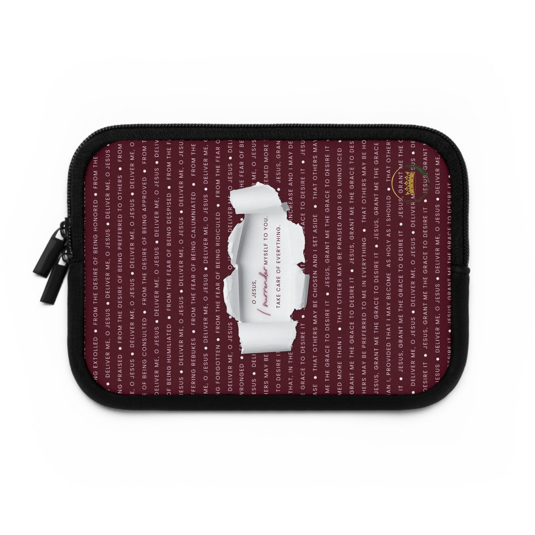 Surrender Novena x Litany of Humility Laptop/Tablet Sleeve