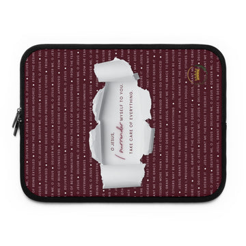 Surrender Novena x Litany of Humility Laptop/Tablet Sleeve