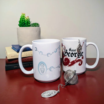 Catholic Mug & Tea Infuser Gift Set