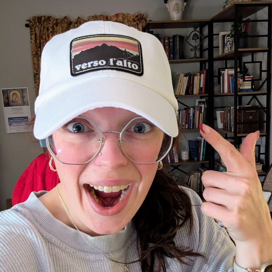 Verso L'Alto Hat with Leather Patch (Rectangle)