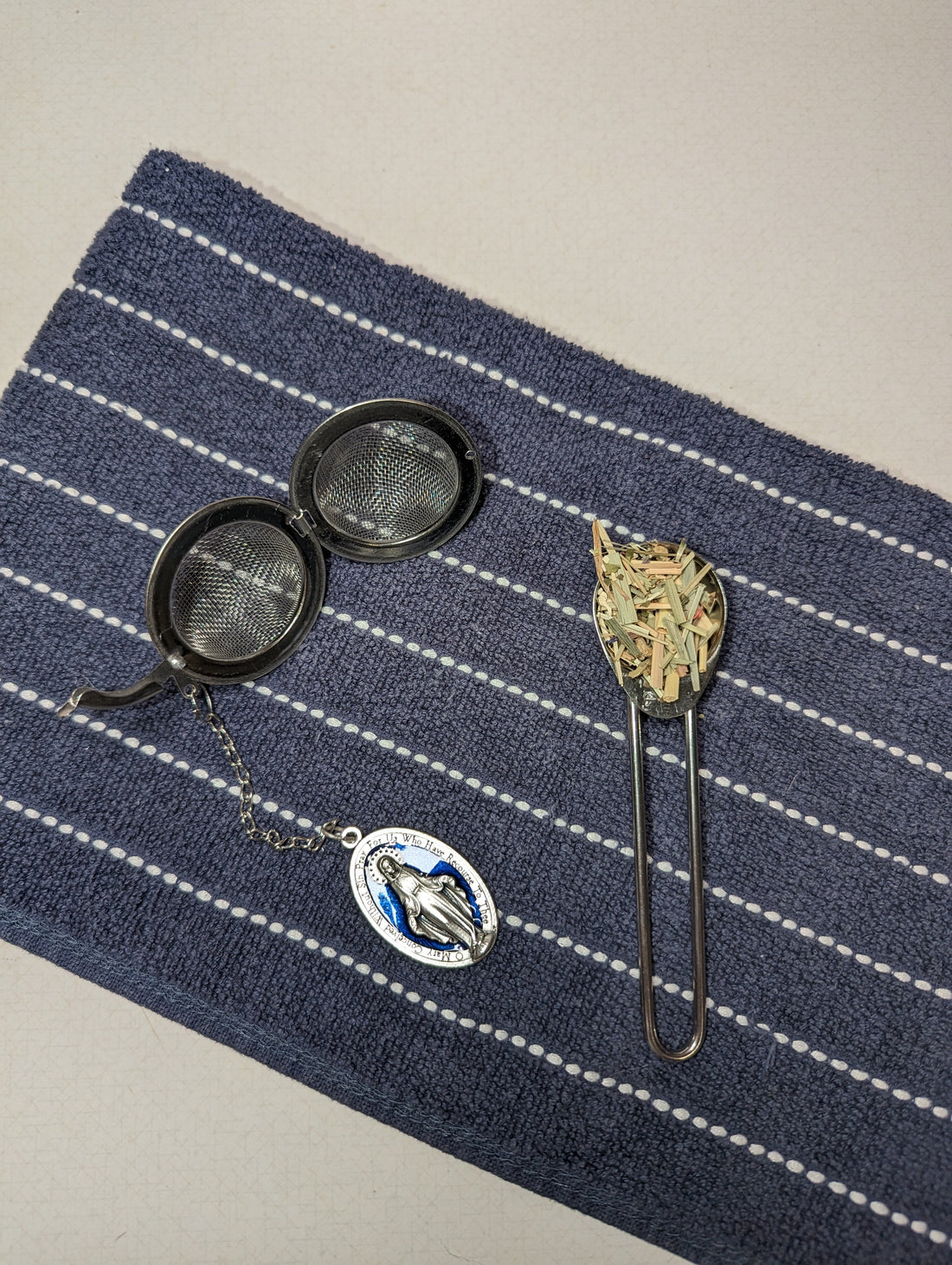 Miraculous Medal Tea Infuser